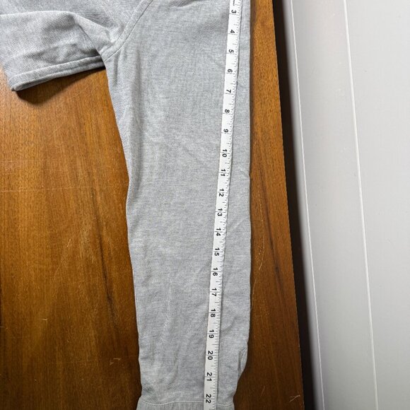 Ralph Lauren Knit Oxford Men's XL Long Sleeve Button Down Light Gray - Picture 10 of 13